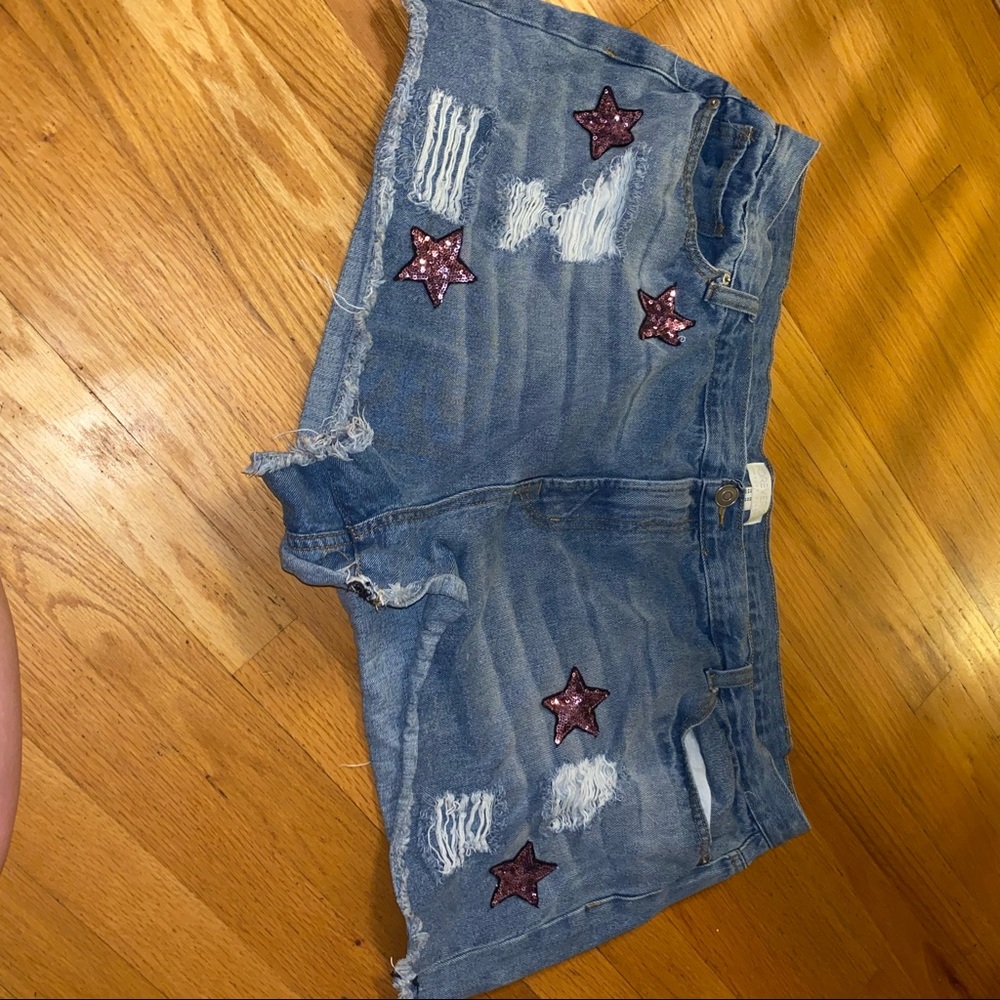 Jean shorts